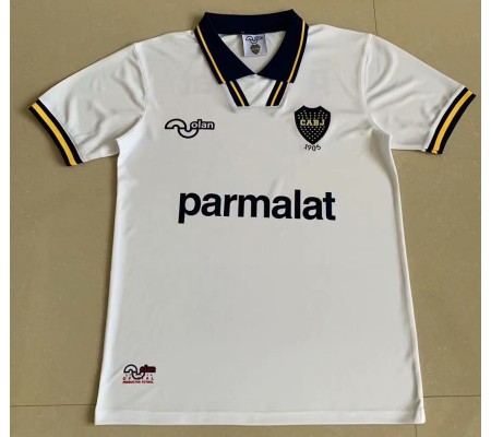 Boca Juniors 1994 Away White Soccer Jersey